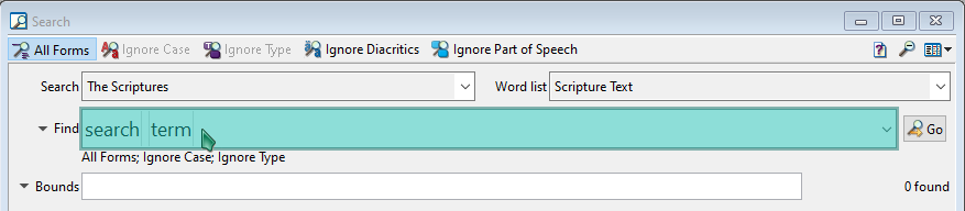 Wordcruncher Search Tools