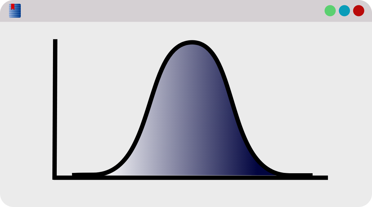 image of a bell curve