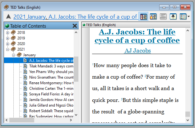 WordCruncher: Understanding Reference Levels